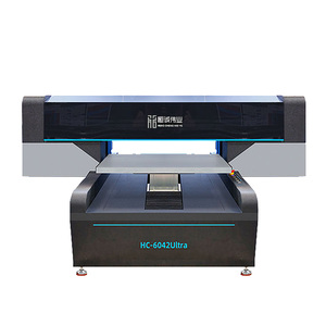 HC-6042 siêu UV phun máy in phẳng 600mm * 420mm Kích thước phẳng giường Kính máy in cho giày in Màn hình in ấn - Product Image 5