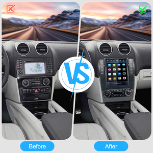 Pantalla Vertical estilo Navihua Tesla para Mercedes Benz <span class=keywords><strong>ML</strong></span> GL 2005-2011 inalámbrico Carplay Audio Autoradio coche Multimedia - Product Image 6