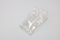 Pochette de maquillage promotionnelle avec logo personnalisé, imperméable, transparente en PVC, pochette cosmétique transparente, sac cadeau en PVC avec bouton pression