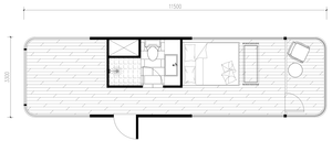 Case Container Prefabbricate Moderne Ecologiche Durevoli Impermeabili in Acciaio a Forma di Capsula Spaziale Best-seller Unità Mobili per Uso in Parchi - Product Image 5
