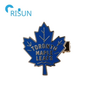Set di Gemelli e Fermacravatta in Metallo Souvenir di <span class=keywords><strong>Toronto</strong></span> Canada con Logo Personalizzato dei <span class=keywords><strong>Toronto</strong></span> Maple Leafs - Product Image 5