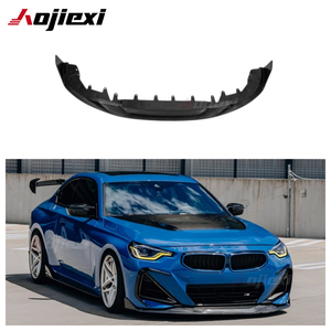 Spoiler Anteriore in Fibra di Carbonio Stile AD per BMW <span class=keywords><strong>Serie</strong></span> <span class=keywords><strong>2</strong></span> G42 M240i Coupé 2023+, Kit Carrozzeria per Aggiornamento Paraurti Anteriore - Product Image 1