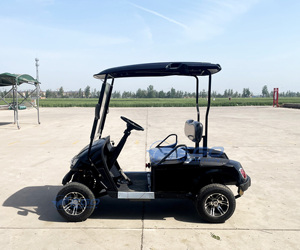 Voiturette de golf électrique de loisirs de haute qualité à 4 roues et 4 places, livraison rapide, voiturette de golf électrique populaire et économique pour le tourisme à vendre - Product Image 4