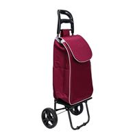 Chariot de courses pliable et portable avec roues optionnelles pour monter les escaliers, idéal pour les courses et le rangement domestiques