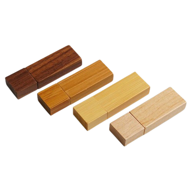 2025 Wooden 3.0 USB Flash Drive Portable Stick Shape 4gb U Disk Pendrive Flash Memory for Sale