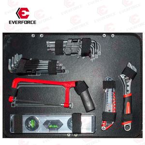 EverForce-Kit de herramientas manuales para reparación <span class=keywords><strong>manual</strong></span> del hogar, destornillador de trinquete con broca en caja mecánica, sistema métrico, 64 Uds. - Product Image 3