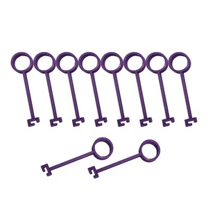 Secure Purple Plastic Clamp <b>Hook</b> for Outdoor Sign Board Hanging Lightweight Durable Holder <b>Clip</b> - Product Image 1