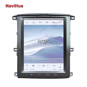 NAVIHUA Touch Screen Car DVD Player Head Unit Monitor Multimedia Android <b>Auto</b> Radio Navigation for Toyota Land Cruiser LC100 - Product Image 3