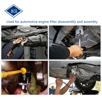 Clé à filtre à huile universelle à 3 mâchoires réglable, en acier au carbone, 63-102 mm, outil de démontage de filtre à huile pour réparation automobile