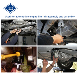 Cờ lê lọc dầu 3 càng đa năng, có thể điều chỉnh, dùng cho sửa chữa ô tô, với 3 chân xoay - Product Image 2