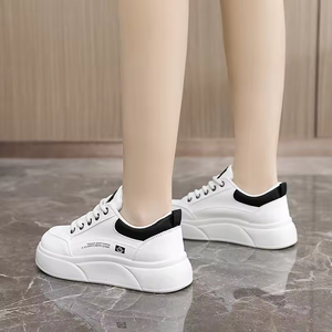 Zapatos de Plataforma con Cordones y Punta Redonda para Mujer, Antideslizantes, Moda Primavera/Verano 2026, Deportivos y Casuales para Estudiantes - Product Image 6