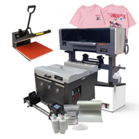 Machine de séchage et de refroidissement DTF professionnelle PrintVision 20 pouces avec séchage supérieur et refroidissement par air froid