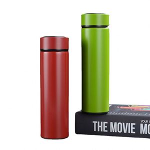 Thermos isotherme coloré de 500 ml, bouteille d'eau en acier inoxydable personnalisée - Product Image 3