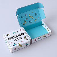 Boîte d'emballage pour colis en gros, boîte cadeau, boîte d'expédition en carton ondulé, boîte d'emballage pour envoi postal