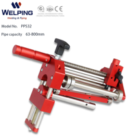 Nouveau grattoir industriel Welping PPS32 pour tuyaux PE 63-800 mm, longueur de raclage max. 225 mm, épaisseur max. 85 mm, garantie 2 ans