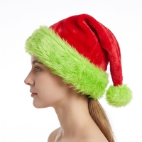 Nouveau Chapeau de Noël Vert Fluorescent 2026, Décorations Uniques à Bords Frangés pour Fêtes de Noël, Fournitures Créatives pour Adultes et Enfants