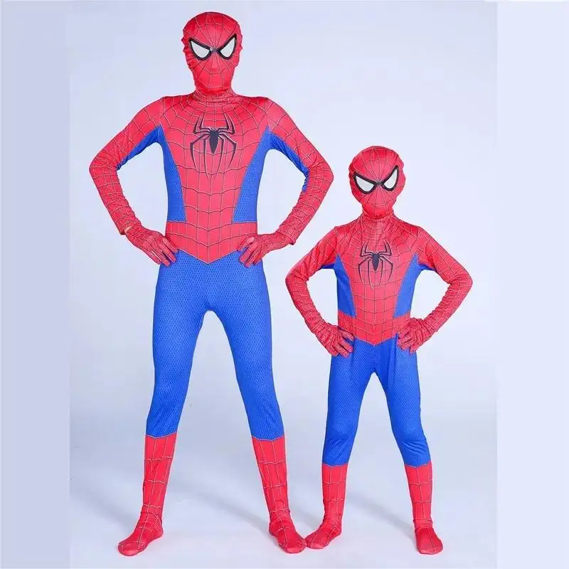 Высококачественный костюм Человека-паука далеко от дома, американская анимация, косплей, герой фильма, одежда для человека-паука