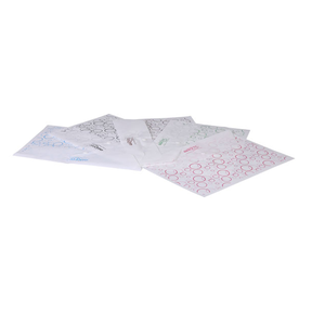 Document Folder Printed Milky Series Side Sealing Milky Transparent Finish Document <b>File</b> Folder with Side Sealed Edges Durable - Product Image 3