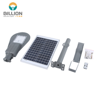 Farola Solar LED de Aluminio de 50w para Carreteras, Parques y Jardines, Resistente al Agua IP65, Control Inteligente, 6000K-6500K, Precio de Fábrica