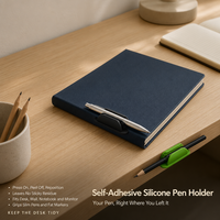 Support de stylo en silicone adhésif, pince à stylo autocollante pour bureau et mur, pour crayons et marqueurs, réutilisable, personnalisable OEM ODM, vente en gros