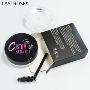 Grosir gel alis label pribadi laminasi penataan Gel alis lilin alis bening Gel tahan lama tidak perlu lilin alis air - Product Image 3