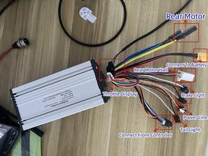 Ensemble de contrôleurs de moteur sans balais pour scooter électrique LIVIAE Liya 60V 35A 72V 45A 50A NFC en gros pour scooter M5 R7 R8 G14 S5 - Product Image 6