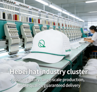 Casquettes de baseball sportives haut de gamme imperméables avec logo personnalisé - 100% coton, unisexe, production en petites séries, optimisation de la production