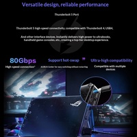 Nouvelle station d'accueil pour carte graphique mobile ROG XG 5070Ti/5090 Thunderbolt 4/5/USB4, ventilateur léger, GPU pour ordinateur portable