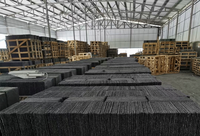 Natürliche Schieferplatten Schwarze Rechteckige Schieferdachziegel für Schindeldächer Schiefer für Villen
