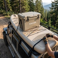 Glacière portable 10L18L25L30L40L50L75L, glacière thermique isolée en plastique, étanche, de qualité alimentaire, pour les voyages et les activités de plein air