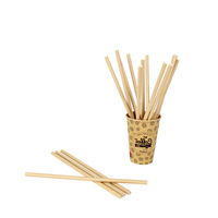 Pailles en papier jetables biodégradables en pâte de bois, écologiques, OEM ODM, pour l'emballage des aliments et des boissons