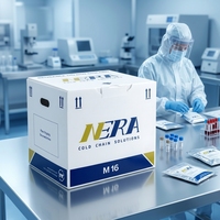 Paquete Aislado Reutilizable para Cadena de Frío Médica Serie NERA M con Monitoreo IoT Opcional para Distribución de Medicamentos Especiales