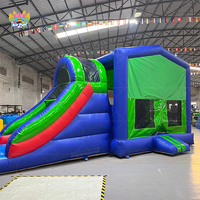 Toboggan gonflable combiné écologique en PVC Airfunpro avec château gonflable pour usage commercial