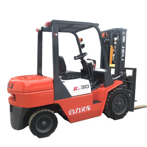 Chariot élévateur diesel HELI d'occasion chinois, prix usine, vente en gros, haute efficacité, portable, pour entrepôt et construction, à deux étages - Product Image 1