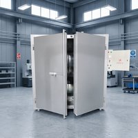 Four de séchage et de polymérisation composite électrique à commande PLC, système complet pour peinture en poudre, équipement de revêtement d'acier facile à utiliser