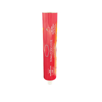 Tube en aluminium de qualité alimentaire WBG, tube compressible vide pour la pâte de tomate, la sauce, le miel, stockage