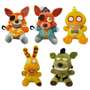 Nuevo juguete de peluche Fnaf Five Nights At Freddy Funkin <span class=keywords><strong>Boss</strong></span> muñeco de peluche Fazbear Bear Foxy Rabbit Bonnie Chica Juguetes de Peluche regalo - Product Image 1