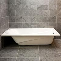 Baignoire encastrable en acrylique 1000-1700 mm, livraison rapide en 15 jours pour les grossistes, directement de l'usine