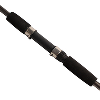 Nouveauté : Combo de pêche spinning 1,8 m, ensemble complet canne à pêche spinning avec moulinet pour la pêche en lac et en rivière en extérieur