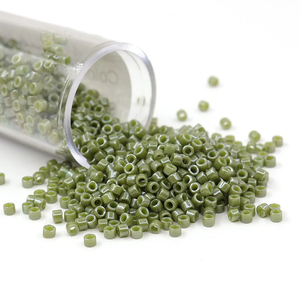 Cuentas de Vidrio <span class=keywords><strong>MIYUKI</strong></span> 11/0 <span class=keywords><strong>Delica</strong></span> de Japón al por Mayor para Hacer Pulseras y Decorar - Product Image 2