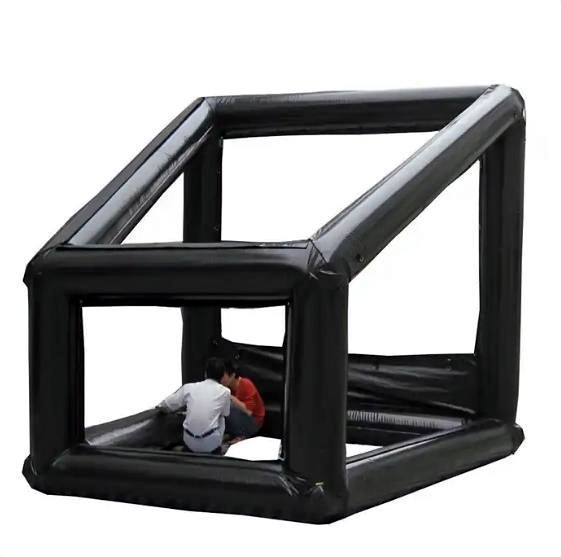 Beile Custom Inflatable Movie Screen Tent Waterproof PVC Nylon Projection Tent with Blower for Commercial Outdoor Activities