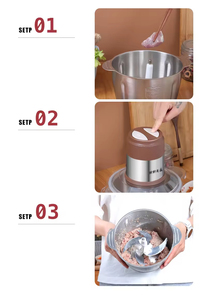 Picadora de carne de 2L y 3L, picadora de carne eléctrica profesional para uso comercial y doméstico, máquina Hachoir Fufu, picadora de carne para alimentos - Product Image 6