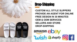 Breezestep Chanclas para hombre con logotipo personalizable en relieve y grabado en relieve con logotipo, chanclas con tobogán personalizado - Product Image 6