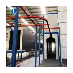 Automatic Powder Coating Line with Spray Tunnel Pretreatment