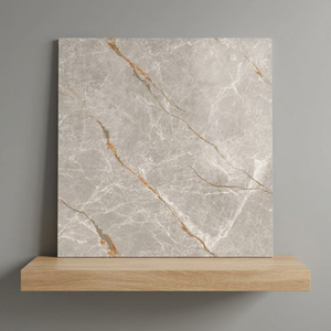 Carreaux de sol en porcelaine effet marbre foncé Vistaar Dinova Griss 600x600mm 8mm Revêtement de sol en céramique - Product Image 6