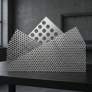 Panneaux de clôture en maille perforée en aluminium avec soudure et pliage, motifs de trous personnalisés pour l'intimité extérieure |   Fournisseur direct d'usine - Product Image 3