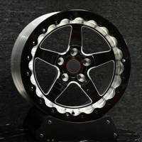Jantes en aluminium forgé Beadlock Machined Black 17 18 pouces 5*112 pour Toyota GR Supra BMW M3 M4 Audi Tuning Sport Car