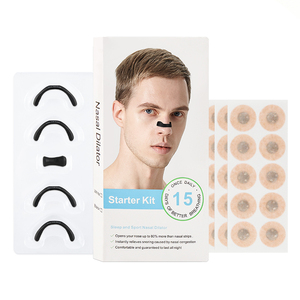 Magnetische Nasen entlüftung öffnungen Dilator Nasen streifen für besseres Atmen Stop Schnarch hilfe - Product Image 1