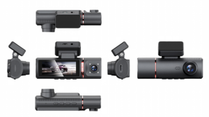 กล้องติดรถยนต์ 3 ช่องทาง บันทึกภาพหน้า-ในรถ-หลังรถ ความละเอียด 1080P พร้อม WiFi GPS ระบบมองเห็นในเวลากลางคืน กล้องมองหลังแบบ AHD พร้อม G-Sensor สำหรับรถ Uber และรถแท็กซี่ - Product Image 4