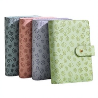 Carnet à spirales A6 avec pochette zippée, impression intégrale, modèle exclusif transfrontalier, stock direct usine